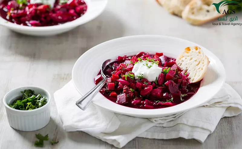 غذاهای روسیه